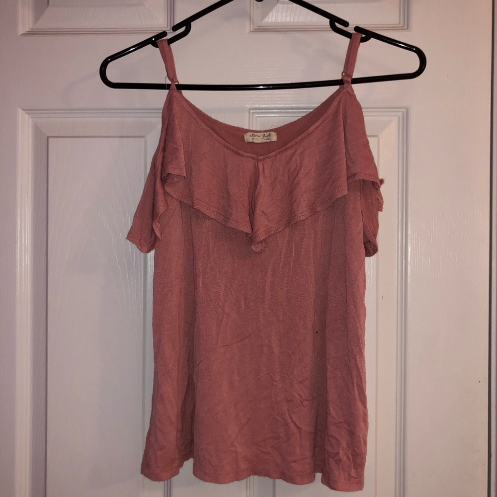 Off the shoulder Pink Top